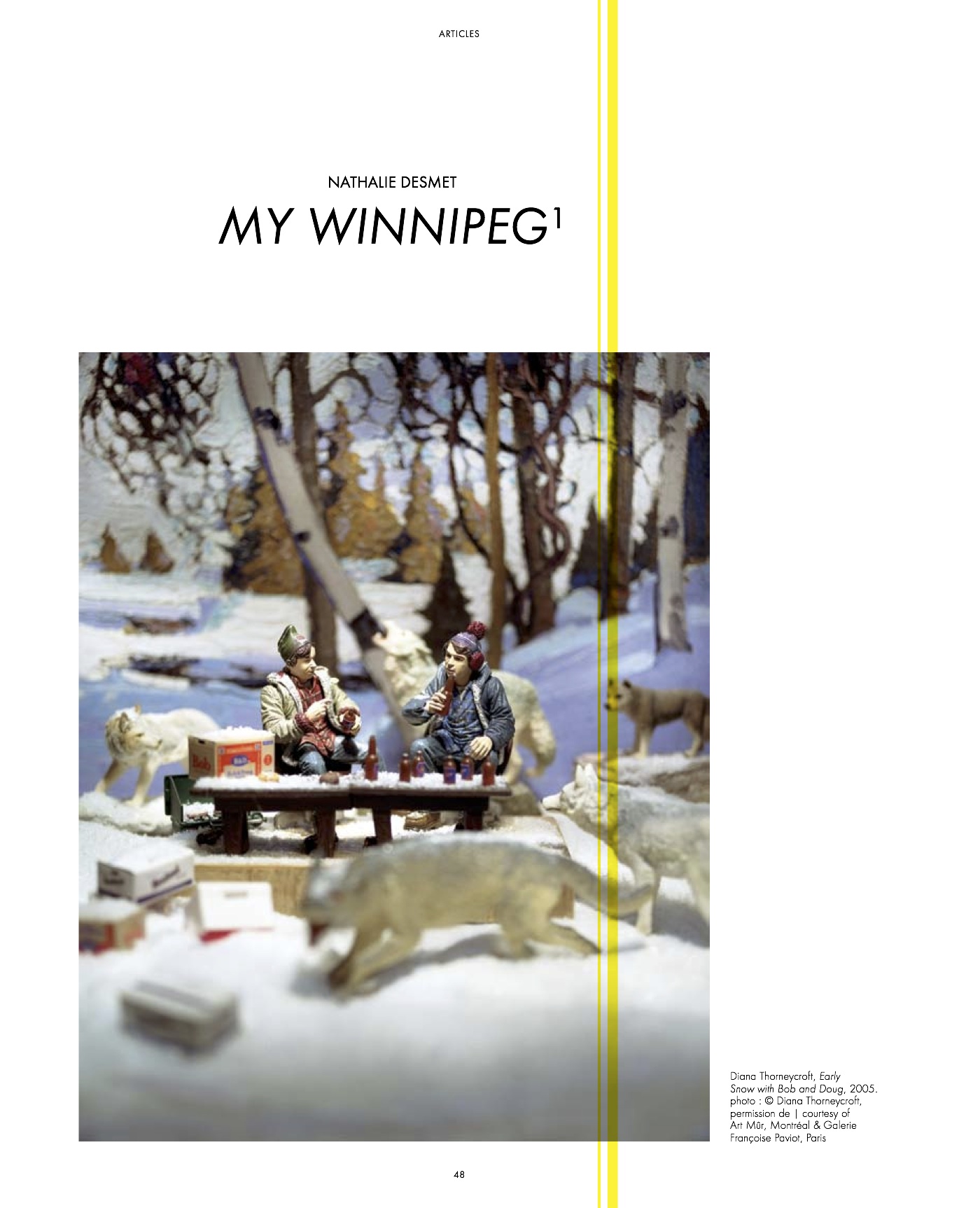ARTICLE > « My Winnipeg » à la Maison rouge | esse #74